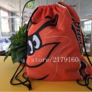 35*45 cm digital printing Baltimore Orioles drawstring backpack Metal Grommets
