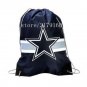 35*45 cm new design knitted polyester Dallas Cowboys drawstring backpack