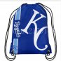 Promotion 35*45 cm digital printing knitted polyester Kansas City Royals drawstring backpack