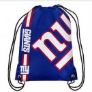 Knitted polyester NY New York Giants Big Logo Side Stripe DrawString Backpack Backsack Bag