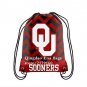 35*45 cm NCAA Oklahoma Sooners Forever Drawstring Backpack fan flag bag sport backpack