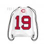 35*45 cm Knitted Polyester number 19 player Cleveland Indians Drawstring Backpack