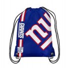NY New York Giants Big Logo Side Stripe DrawString Backpack Backsack Bag