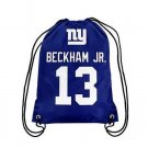 NY New York Giants Big Logo Side Stripe DrawString Backpack Backsack Bag
