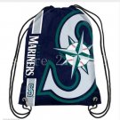 Promotion 35*45 cm knitted polyester Seattle Mariners backpack sports bag