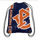 35*45 cm Knitted Polyester NCAA Drawstring Backpack - Auburn University with grommets