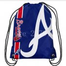 35*45 cm knitted polyester Atlanta Braves backpack bagsin with Metal Grommets
