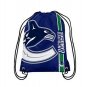 35*45 knitted polyester Vancouver Canucks backpack sports custom with metal Grommets