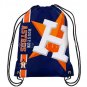 35*45 cm digital printing knitted polyester Houston Astros drawstring backpack