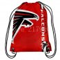 35*45 cm Atlanta Falcons knitted polyester drawstring backpack for outside use