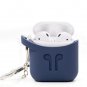 Apple AirPods Silicone Case Funda Soft TPU Case Cover With Anti-lost Lanyard