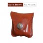 Premium PU Leather Protection Case Cover for AirPods True Wireless Headphone