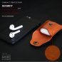 Premium PU Leather Protection Case Cover for AirPods True Wireless Headphone