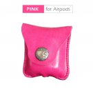Premium PU Leather Protection Case Cover for AirPods True Wireless Headphone