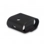 Real Leather Protective Cover Pouch Protector Micro Fiber Sleeve Strap Earphone Accessories
