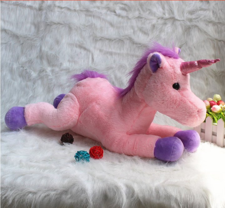 Lovely Pink Unicorn Plush Toys Baby Dolls Unicorn Stuffed Animal Soft