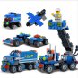 163pcs DIY Transport Dumper Truck Assembling Toys Small Particles Building Blocks