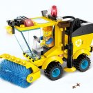02pcs/set Sweeper Model Assembly Building Blocks Kit Enlighten Puzzle Toy
