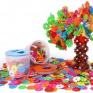 300PCS Kids Favorite Educational DIY Assembling Snowflake Blocks Toys Creative Learning Construction
