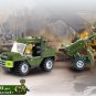 93pcs Field Armies Assemble Toy Early Educational Cannon Small Particles Building Blocks
