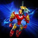 Avengers Hero Iron Man Puzzle Action Figure Toy Building Blocks