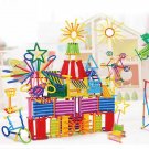 256pcs Kids DIY Creative Intelligence Sticks Blocks Plastic Early Educational Magic