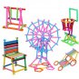 256pcs Kids DIY Creative Intelligence Sticks Blocks Plastic Early Educational Magic