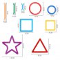 256pcs Kids DIY Creative Intelligence Sticks Blocks Plastic Early Educational Magic