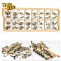 544pcs Brand Compatible Army Series 16 in 1 Super Fire Tank Assembly Transformation Toy