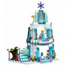 Girls DIY Dream Castle Princess Elsa Building Blocks Children Educational Assembling