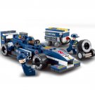 196pcs/set F1 Racing Car Building Blocks Toy Car Action Figure Toy