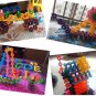400PCS Kids DIY Multicolor Snowflake Building Blocks Educational Assembling Classic Toys