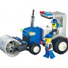 Small Size Mixer Bulldozer Roller Truck Assembly Building Blocks Kit Children's toy