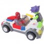 80pcs/set Children Puzzle Educational Building Blocks Toys Mini Car Motorbike Action Figure Toys