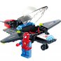 Spider-Man Fighter DIY Building Blocks Toys Mini Airplane Action Figure Children Puzzle Toys