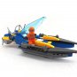 139pcs DIY Speedboat Small Particles Building Blocks Assemble Toy