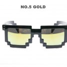 Sunglasses Retro Mosaic Boys Girls Sun Glasses Brand Desinger Thug Life Glasses Pixel