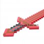 Newest Minecraft Toys High Quality Red Minecraft Sword Action Figures Toys Kids Toys 80*20cm