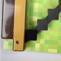 NEW Smith Minecraft Arrow Action Figure Toy Pixel Mosaic Bow And Arrow Assembled Set