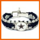 NFL DALLAS COWBOY SUPER BOWL SPORTS BRACELET ADJUSTABLE SURVIVAL BRACELET