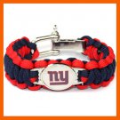 NFL NEW YORK GIANTS BOWL SPORTS BRACELET ADJUSTABLE SURVIVAL BRACELET