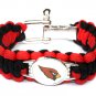NFL ARIZONA CARDINALS SUPER BOWL SPORTS BRACELET ADJUSTABLE SURVIVAL