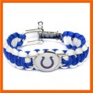 NFL INDIANAPOLIS COLTS SUPER BOWL SPORTS BRACELET ADJUSTABLE SURVIVAL