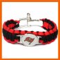 NFL TAMPA BAY BUCCANEERS SUPER BOWL SPORTS BRACELET ADJUSTABLE SURVIVAL