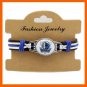 DALLAS MAVERICKS GENUINE LEATHER BRACELET LEATHER BRACELET BASKETBALL