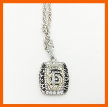 2014 SAN FRANCISCO GIANTS MAJOR LEAGUE BASEBALL CHAMPIONSHIP NECKLACE
