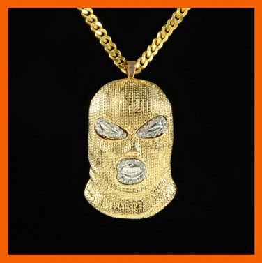 CRYSTAL AGAINST ANTI-TERRORISM HEADGEAR NECKLACES PENDANTS