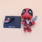 13.5cm Deadpool Wacky Wobbler Bobble Head PVC Action Figures toys Doll With Base
