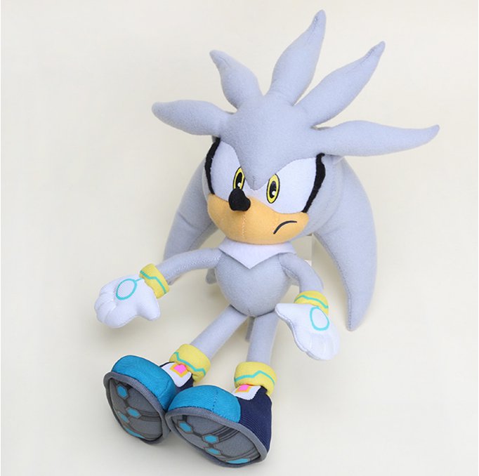 sonic shadow silver plush