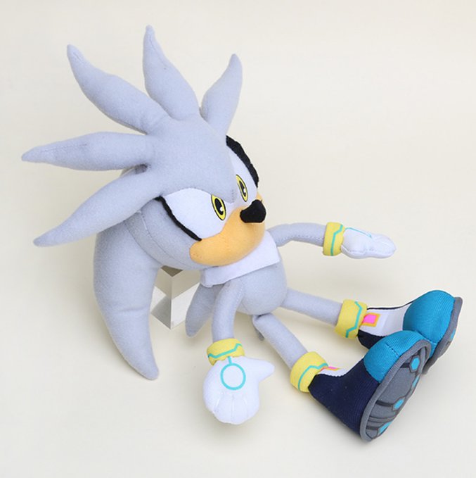 sonic shadow silver plush